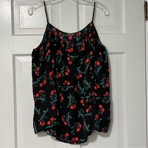 Vince Camuto Tropic Spritz flowy fit floral print Off The Shoulder blouse